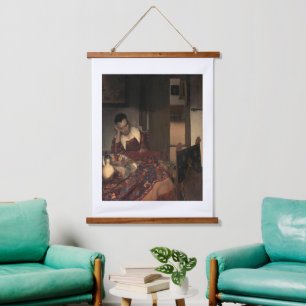 Tapisserie Suspendue Johannes Vermeer, Jeunes Femmes Dormant