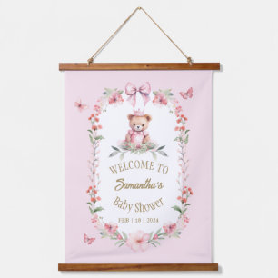 Tapisserie Suspendue Joie Papillonnante : Fleurs et Papillons Baby Show