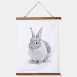 Tapisserie Suspendue Journée du lapin