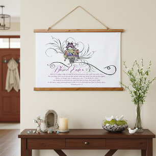 Tapisserie Suspendue Joyeuses Pâques 