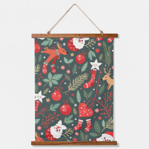 Tapisserie Suspendue Joyeux Noël Whimsy