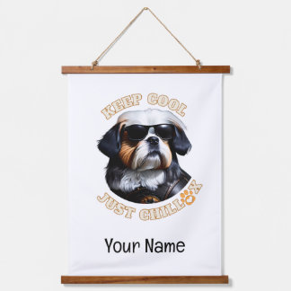 Tapisserie Suspendue Juste Chillax ! Verticale personnalisée 26 po x 36