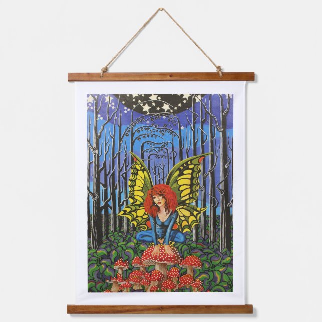 Tapisserie Suspendue Katerfly. Kate Bush (Recto)