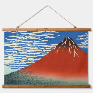 Tapisserie Suspendue Katsushika Hokusai - Vent Fin, Matin Clair