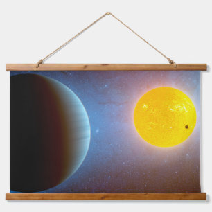 Tapisserie Suspendue Kepler-10 Star System.