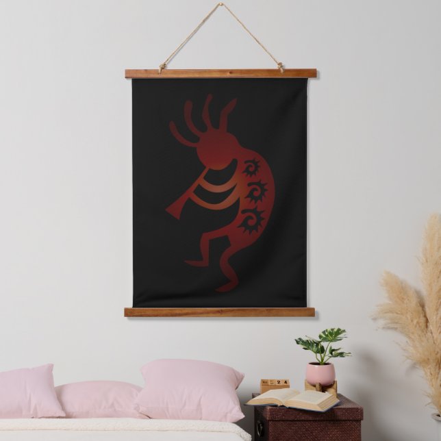 Tapisserie Suspendue Kokopelli, Sud-Ouest (Chambre à coucher)