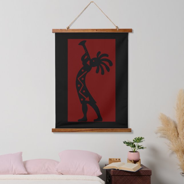 Tapisserie Suspendue Kokopelli, Sud-Ouest (Chambre à coucher)