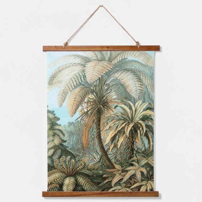 Tapisserie Suspendue Kunstformen der Natur, Filicinae - Ernst Haeckel (Recto)
