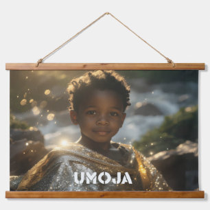 TAPISSERIE SUSPENDUE KWANZAA - UMOJA
