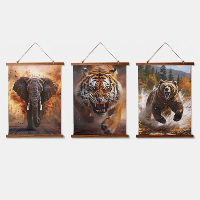 Tapisserie Suspendue La charge (Tripler)