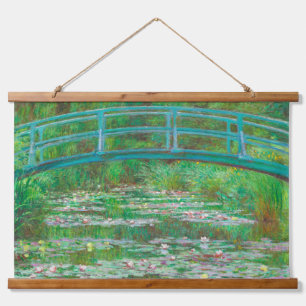 Tapisserie Suspendue La Claude Monet de la passerelle japonaise