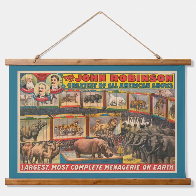 Tapisserie Suspendue La Menagerie La Plus Grande Et La Plus Complète De (Devant)