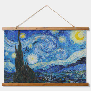 Tapisserie Suspendue La nuit étoilée de Vincent Van Gogh (1889)