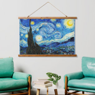 Tapisserie Suspendue La nuit étoilée par Vincent Van Gogh