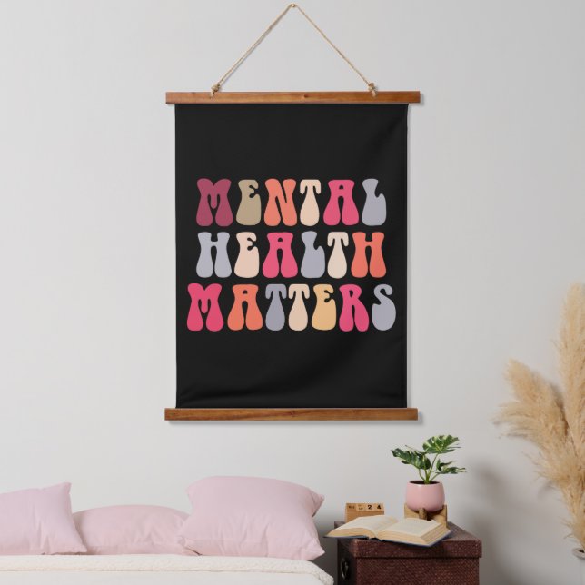 Tapisserie Suspendue La santé mentale, les enjeux Les femmes Thérapeute (Chambre à coucher)