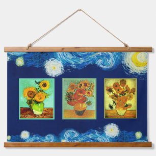 Tapisserie Suspendue La série de tournesols de Van Gogh