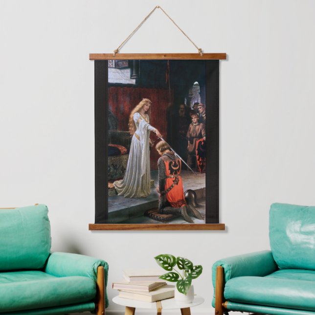 Tapisserie Suspendue L'accolade d'Edmund Blair Leighton (Salon)