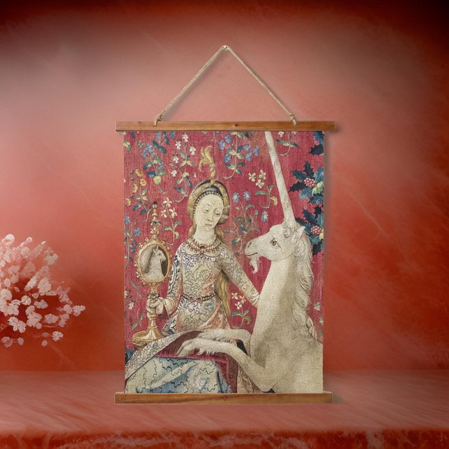 Tapisserie Suspendue Lady et la licorne (Créateur téléchargé)