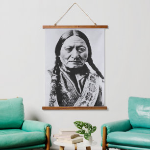 Tapisserie Suspendue Lakota Chef Abandon : assis Bull Fort Buford