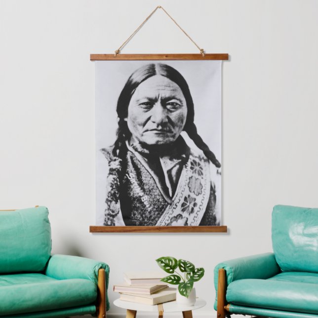 Tapisserie Suspendue Lakota Chef Abandon : assis Bull Fort Buford (Salon)