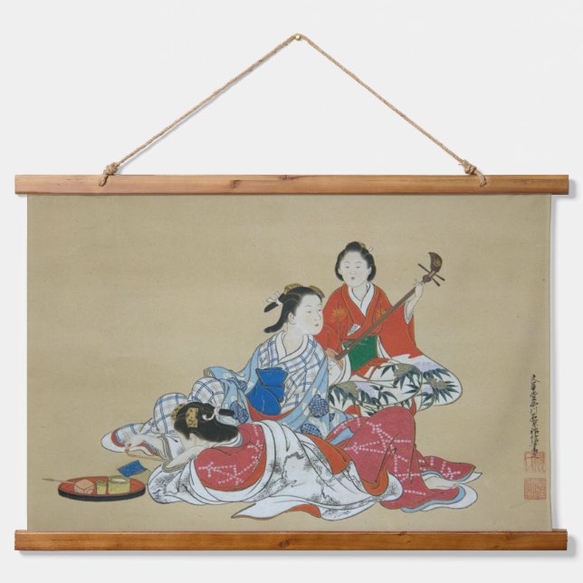 Tapisserie Suspendue L'art de la fête japonaise (Devant)