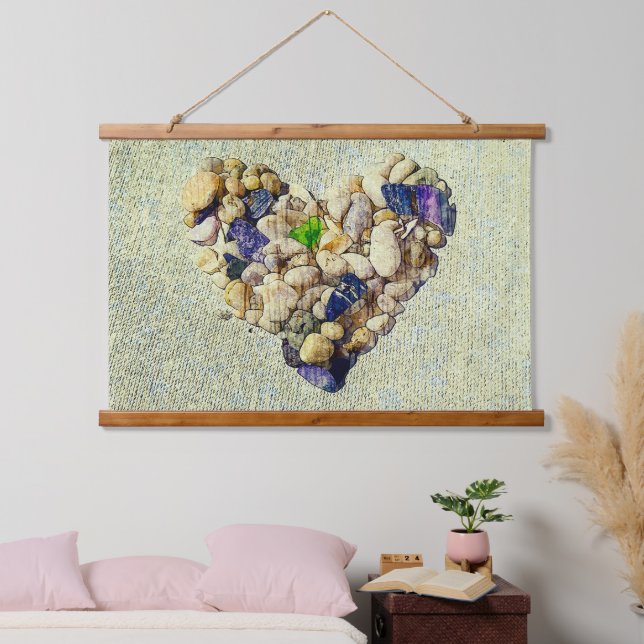 Tapisserie Suspendue Le coeur de la nature (Chambre à coucher)