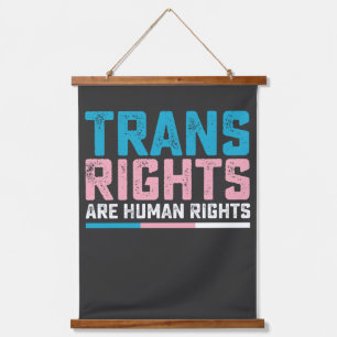 Tapisserie Suspendue Les droits trans de la fierté LGBT sont des droits