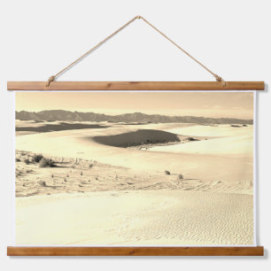 Tapisserie Suspendue Les dunes du parc national de Sepia White Sands