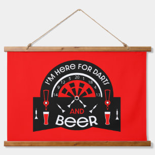 Tapisserie Suspendue Les fléchettes de pub classiques