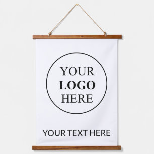 Tapisserie Suspendue Logo promotionnel personnalisé - Pas de commande m