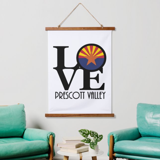 Tapisserie Suspendue LOVE Prescott Valley Arizona (Salon)
