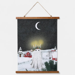 Tapisserie Suspendue Lumière sur les bougies