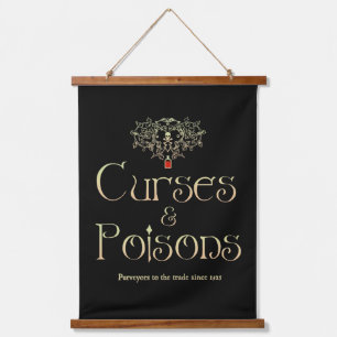Tapisserie Suspendue Malédictions et Poisons