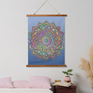 Tapisserie Suspendue Mandala Inde Style 1