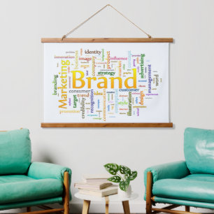 Tapisserie Suspendue Marque et marketing Texte connexe