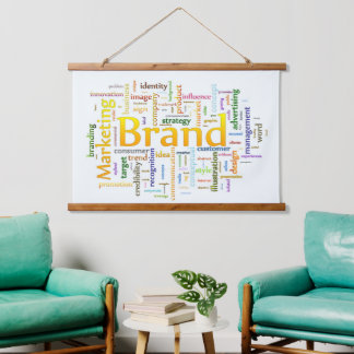 Tapisserie Suspendue Marque et marketing Texte connexe