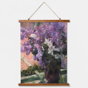 Tapisserie Suspendue Mary Cassatt - Lilas dans une fenêtre