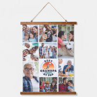 Meilleur Grand-Père Par Par Famille Photo Collage 