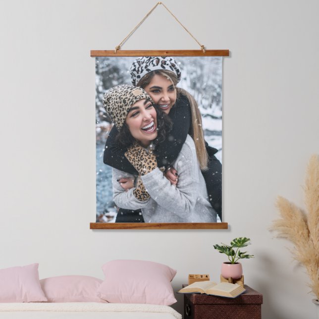 Tapisserie Suspendue Meilleures familles d'amis Créez votre propre phot (Chambre à coucher)