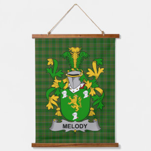 Tapisserie Suspendue Mélodie irlandaise ou blason de O_Moledy Crête de