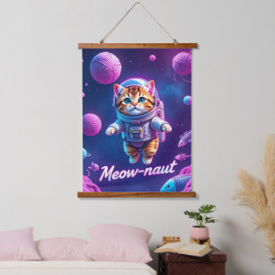Tapisserie Suspendue Meow-naut
