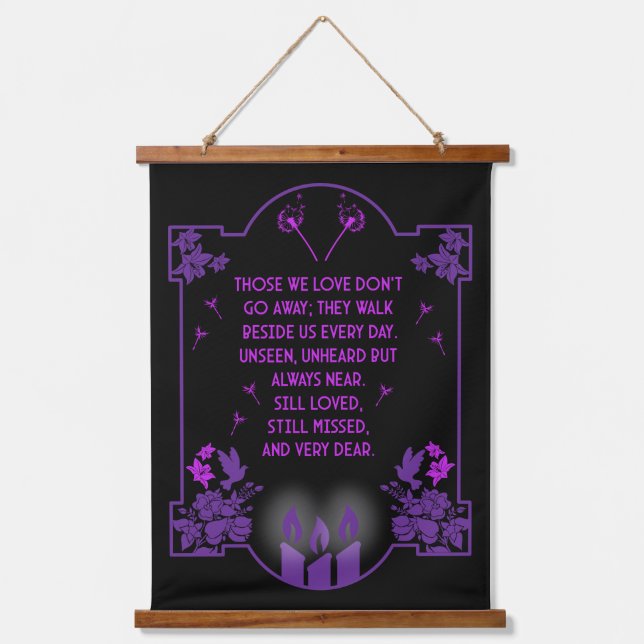 Tapisserie Suspendue Message de prise en charge de la confirmation (Recto)