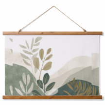 Minimalist Eco Wall Art | Wooden Tapestry Décor