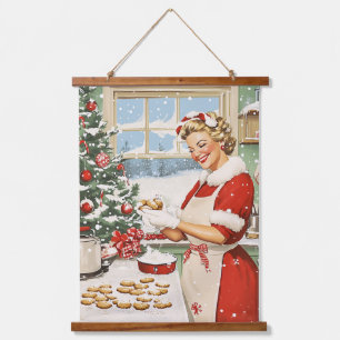 Tapisserie Suspendue Mme Claus Plaisir De La Cuisine De Vacances