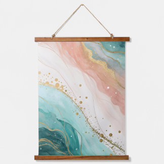 Tapisserie Suspendue Modern Abstract Watercolor Wall Art