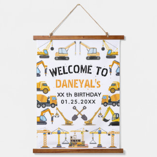 Tapisserie Suspendue Modern Construction Simple Kid's Birthday