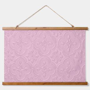 Tapisserie Suspendue Motif Floral rose