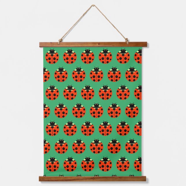 Tapisserie Suspendue Motif Ladybug (Recto)