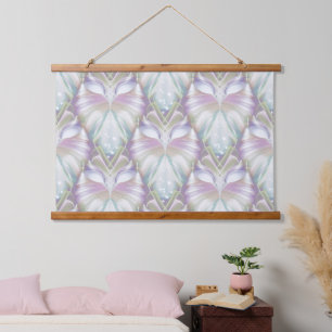 Tapisserie Suspendue Motif Oracle Owl Pastel Purple