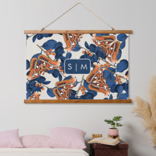 Tapisserie Suspendue Motif papillon de papillon de la papillon de nuit 